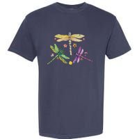 Colorful Dragonflies Garment-Dyed Heavyweight T-Shirt