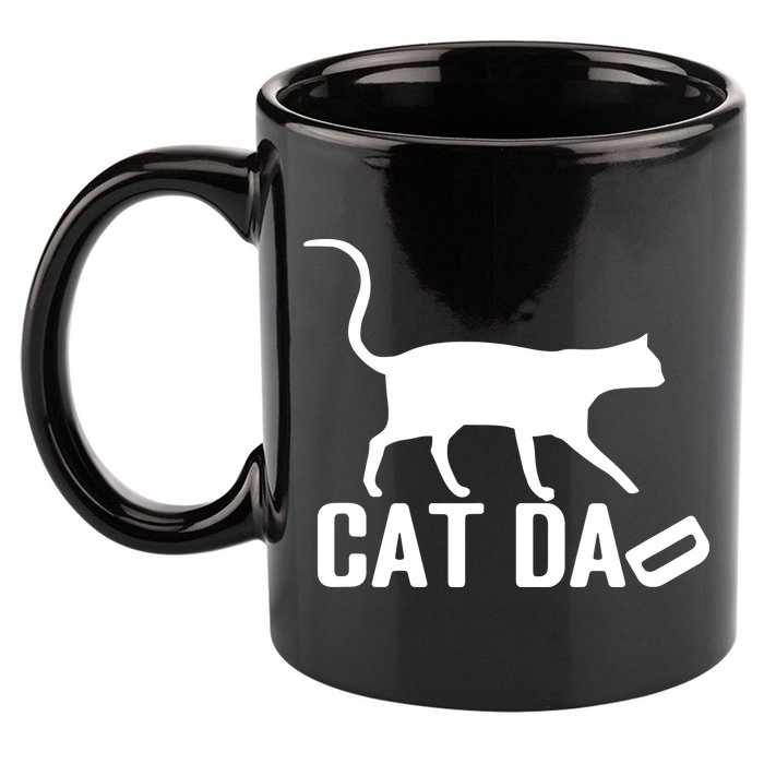 Cat Dad 11oz C Handle Ceramic Mug
