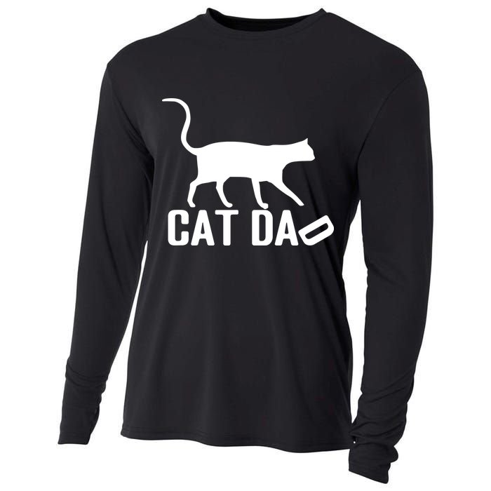 Cat Dad Cooling Performance Long Sleeve Crew