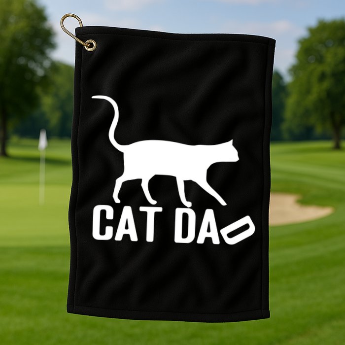 Cat Dad Golf Towel