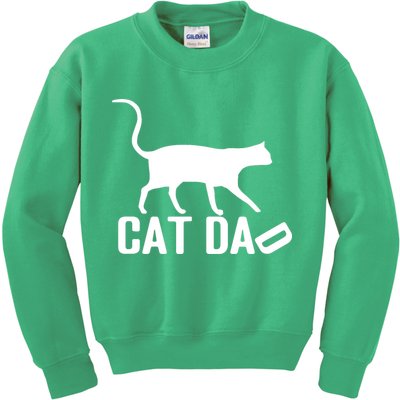 Cat Dad Kids Sweatshirt