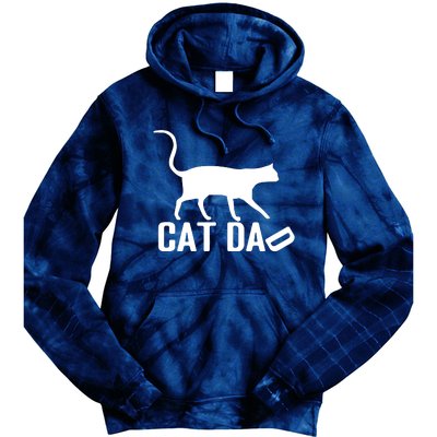 Cat Dad Tie Dye Hoodie