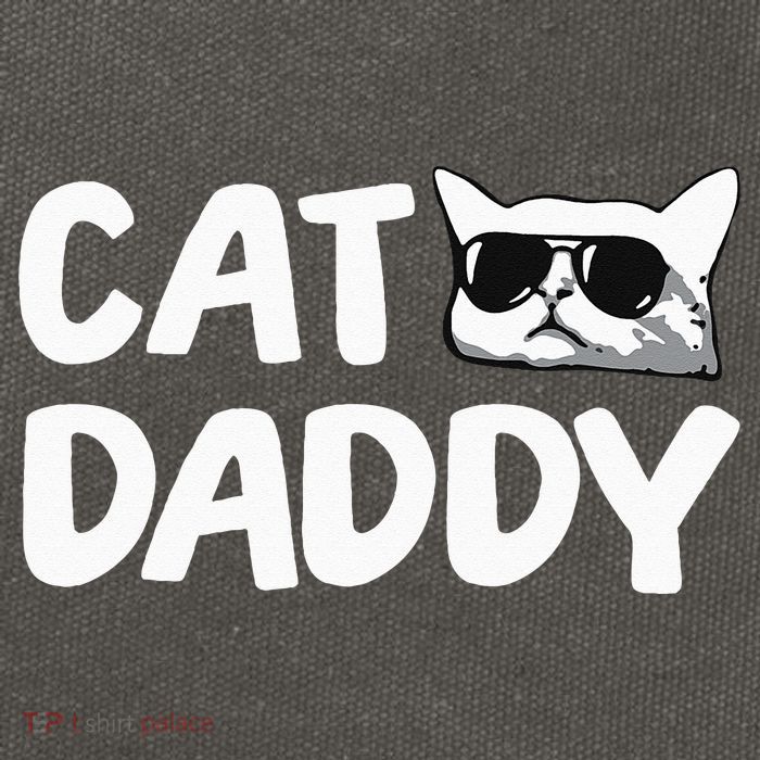Cat Daddy Cotton Canvas Backpack