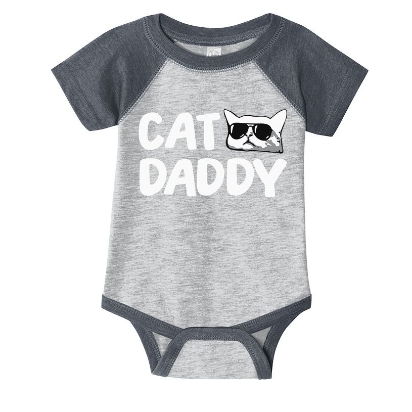 Cat Daddy Infant Baby Jersey Bodysuit