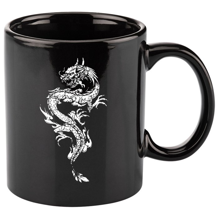 Chinese Dragon Chinese And Dragon Lover 11oz C Handle Ceramic Mug