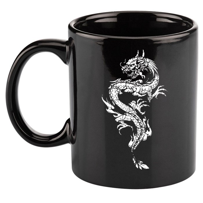 Chinese Dragon Chinese And Dragon Lover 11oz C Handle Ceramic Mug