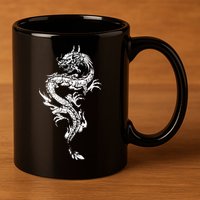 Chinese Dragon Chinese And Dragon Lover 11oz C Handle Ceramic Mug