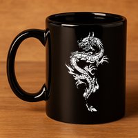 Chinese Dragon Chinese And Dragon Lover 11oz C Handle Ceramic Mug