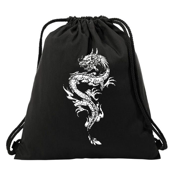 Chinese Dragon Chinese And Dragon Lover Drawstring Bag