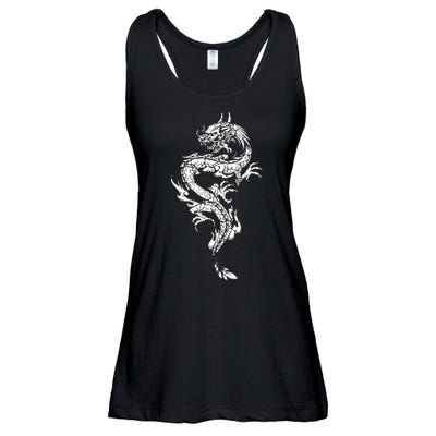 Chinese Dragon Chinese And Dragon Lover Ladies Essential Flowy Tank