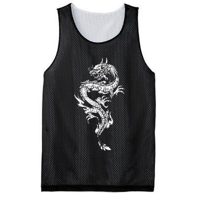 Chinese Dragon Chinese And Dragon Lover Mesh Reversible Basketball Jersey Tank
