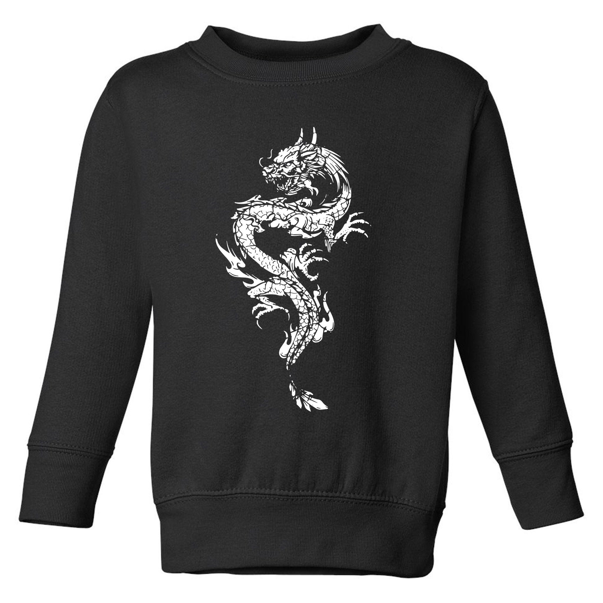 Chinese Dragon Chinese And Dragon Lover Toddler Sweatshirt