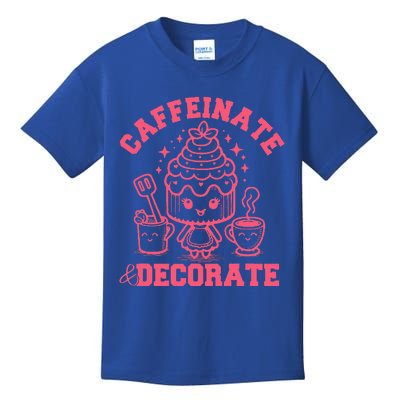 Caffeinate Decorate Kids T-Shirt