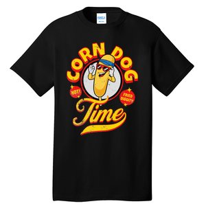 Corn Dog Carnival Food Fried Corndog Lover Tall T-Shirt