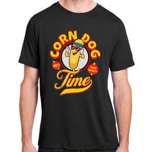 Corn Dog Carnival Food Fried Corndog Lover Adult ChromaSoft Performance T-Shirt