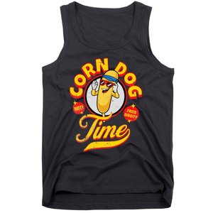 Corn Dog Carnival Food Fried Corndog Lover Tank Top