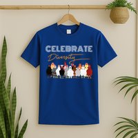 Celebrate Diversity Chickens Funny Graphic Tee Chicken Cute Gift T-Shirt