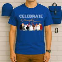 Celebrate Diversity Chickens Funny Graphic Tee Chicken Cute Gift T-Shirt