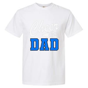 Cheer Dad Cheerleading Team Squad Cheerleader Fathers Day Garment-Dyed Heavyweight T-Shirt