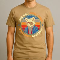 Cool Dad Chill Vibes Mild Back Pain Funny Fathers Day Gift T-Shirt