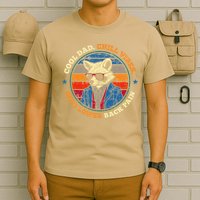 Cool Dad Chill Vibes Mild Back Pain Funny Fathers Day Gift T-Shirt