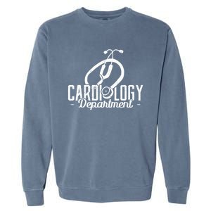 Cardiology Departt Cardiologists Gift Garment-Dyed Sweatshirt