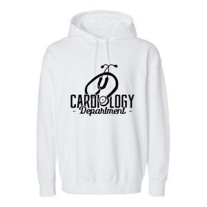 Cardiology Departt Cardiologists Gift Garment-Dyed Fleece Hoodie