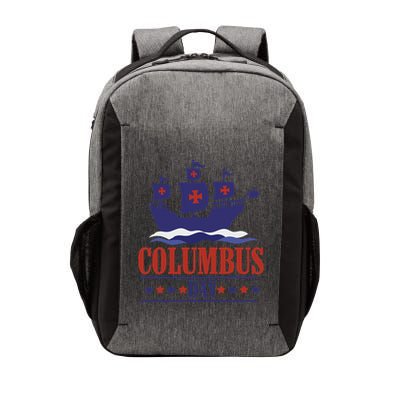 Columbus Day Christopher Columbus Italian American Vector Backpack