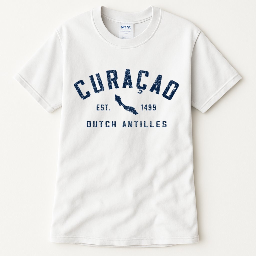 Curacao Dutch Caribbean Souvenir Cruise Vacation Tall T-Shirt