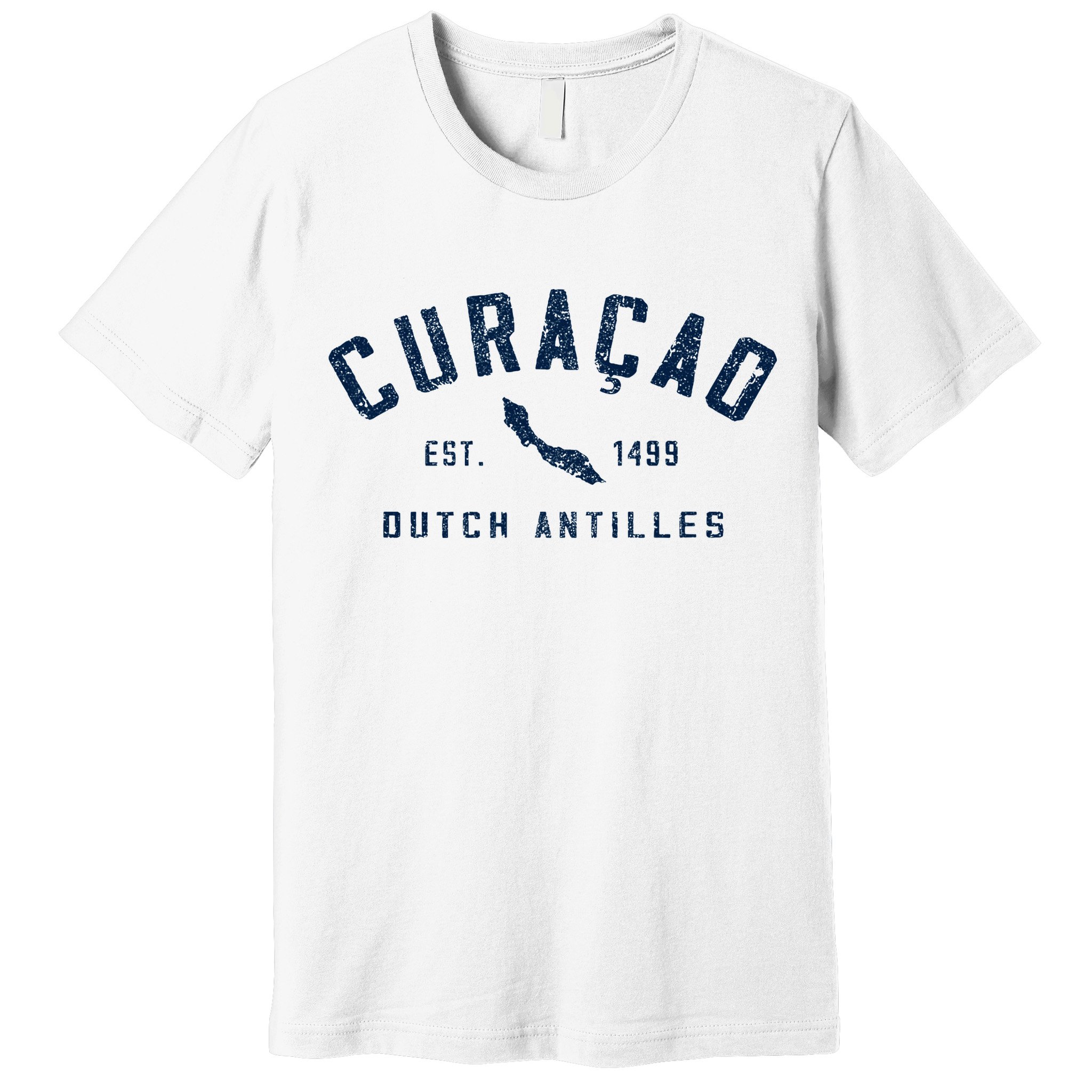 Curacao Dutch Caribbean Souvenir Cruise Vacation Premium T-Shirt