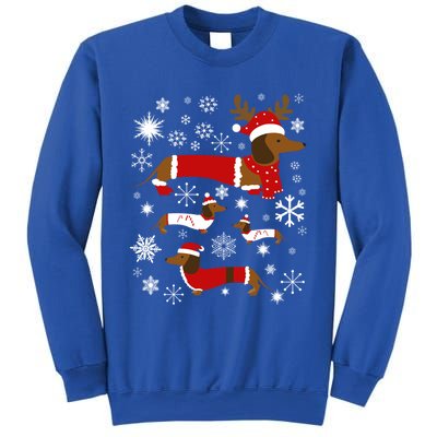 Cute Dachshund Christmas For Dog Lovers Meaningful Gift Sweatshirt