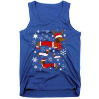 Cute Dachshund Christmas For Dog Lovers Meaningful Gift Tank Top