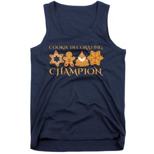 Cookie Decorating Champion Baking Christmas Family Matching Tank Top