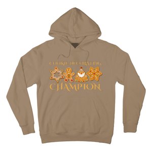 Cookie Decorating Champion Baking Christmas Family Matching Hoodie