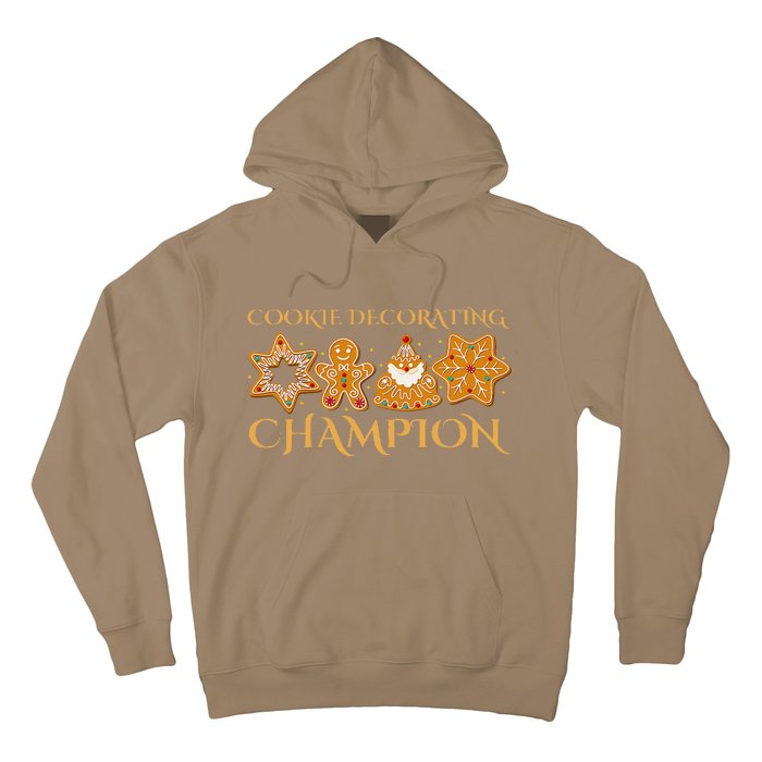 Cookie Decorating Champion Baking Christmas Family Matching Hoodie