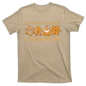 Cookie Decorating Champion Baking Christmas Family Matching T-Shirt