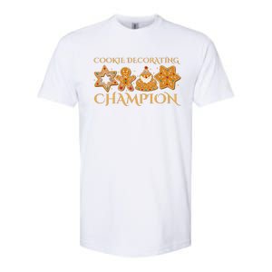 Cookie Decorating Champion Baking Christmas Family Matching Softstyle CVC T-Shirt