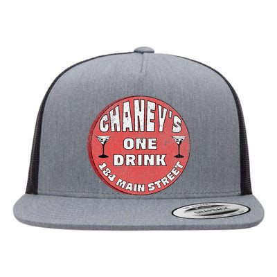 ChaneyS Drink Chip Flat Bill Trucker Hat