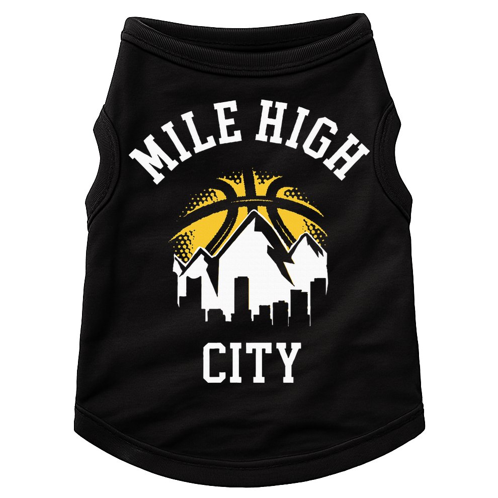 Classic Denver Colorado Mile High Denver City Doggie Tank