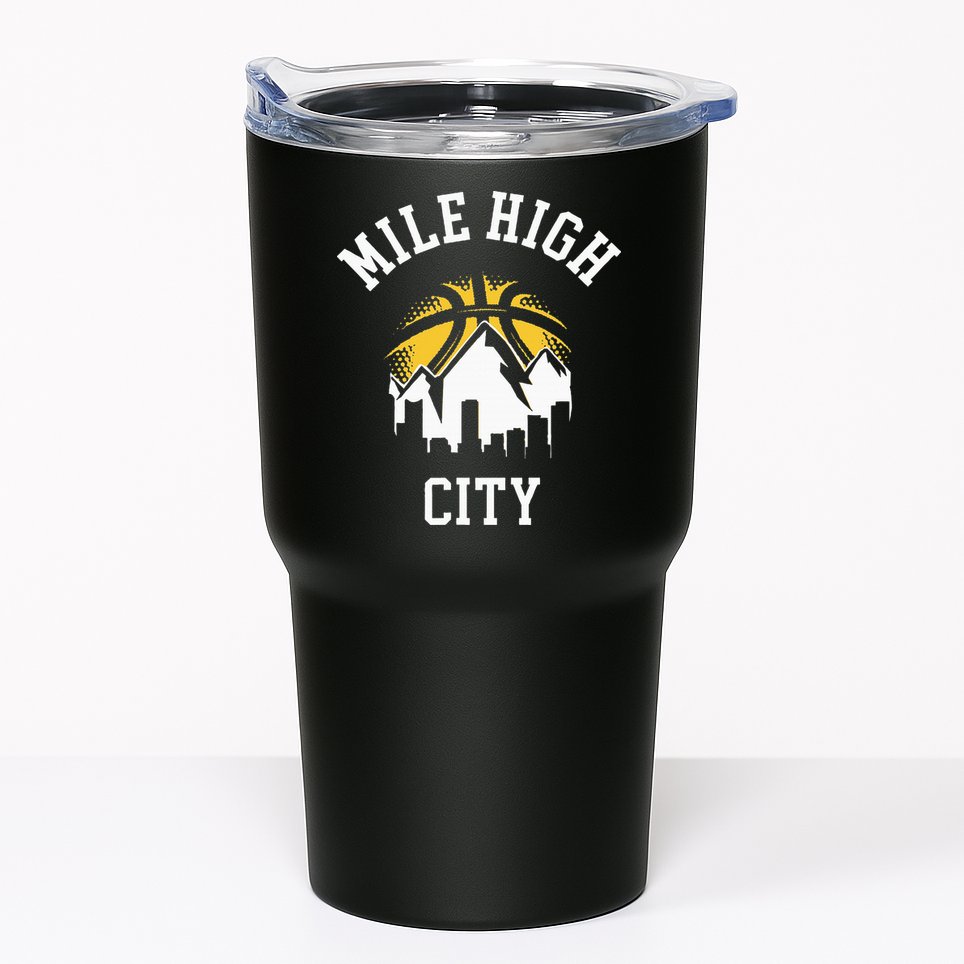 Classic Denver Colorado Mile High Denver City Tumbler