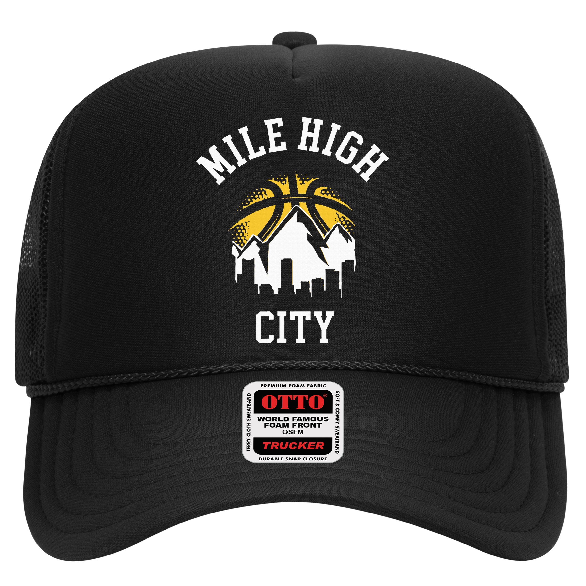 Classic Denver Colorado Mile High Denver City Hat