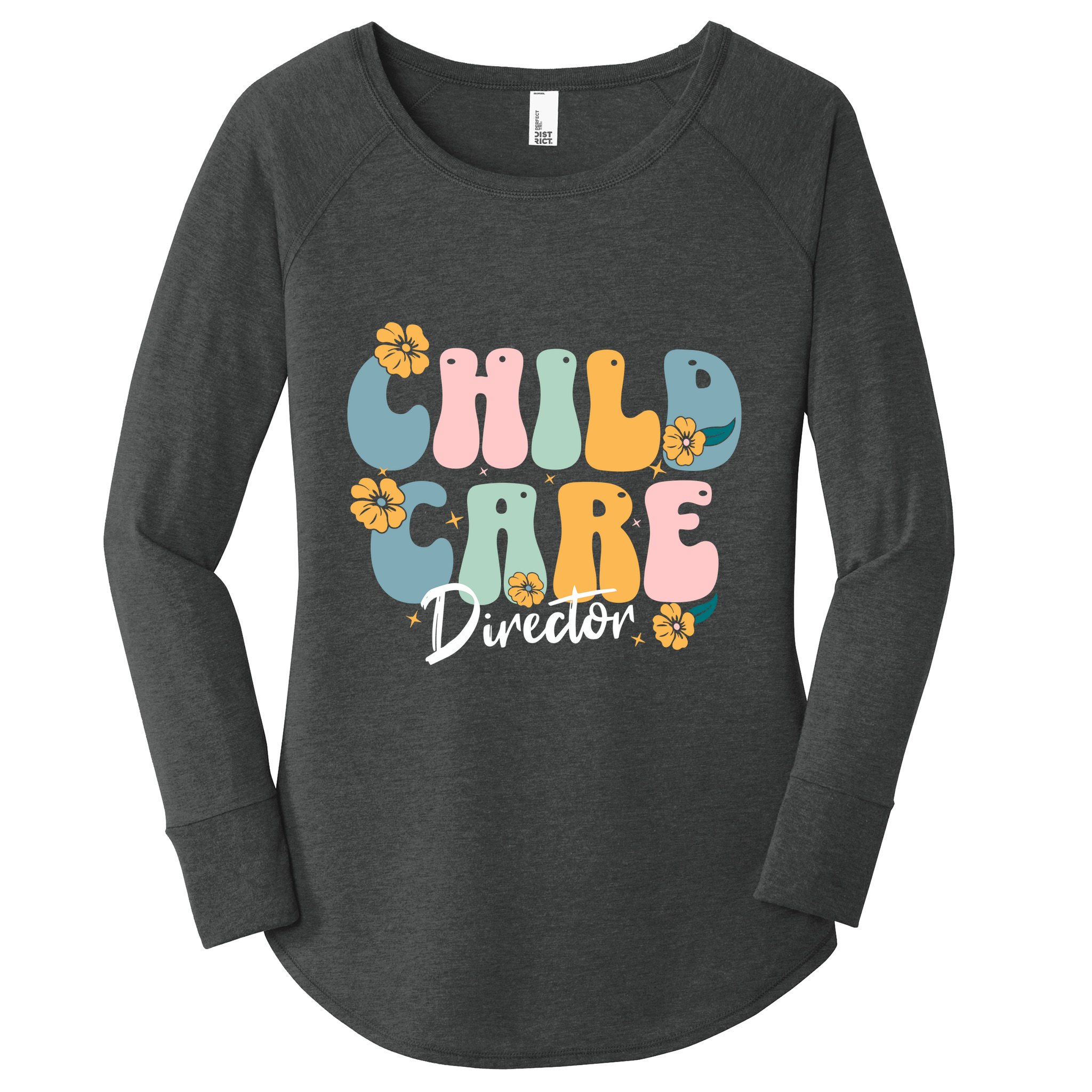 Childcare Director Women's Perfect Tri Tunic Long Sleeve Shirt