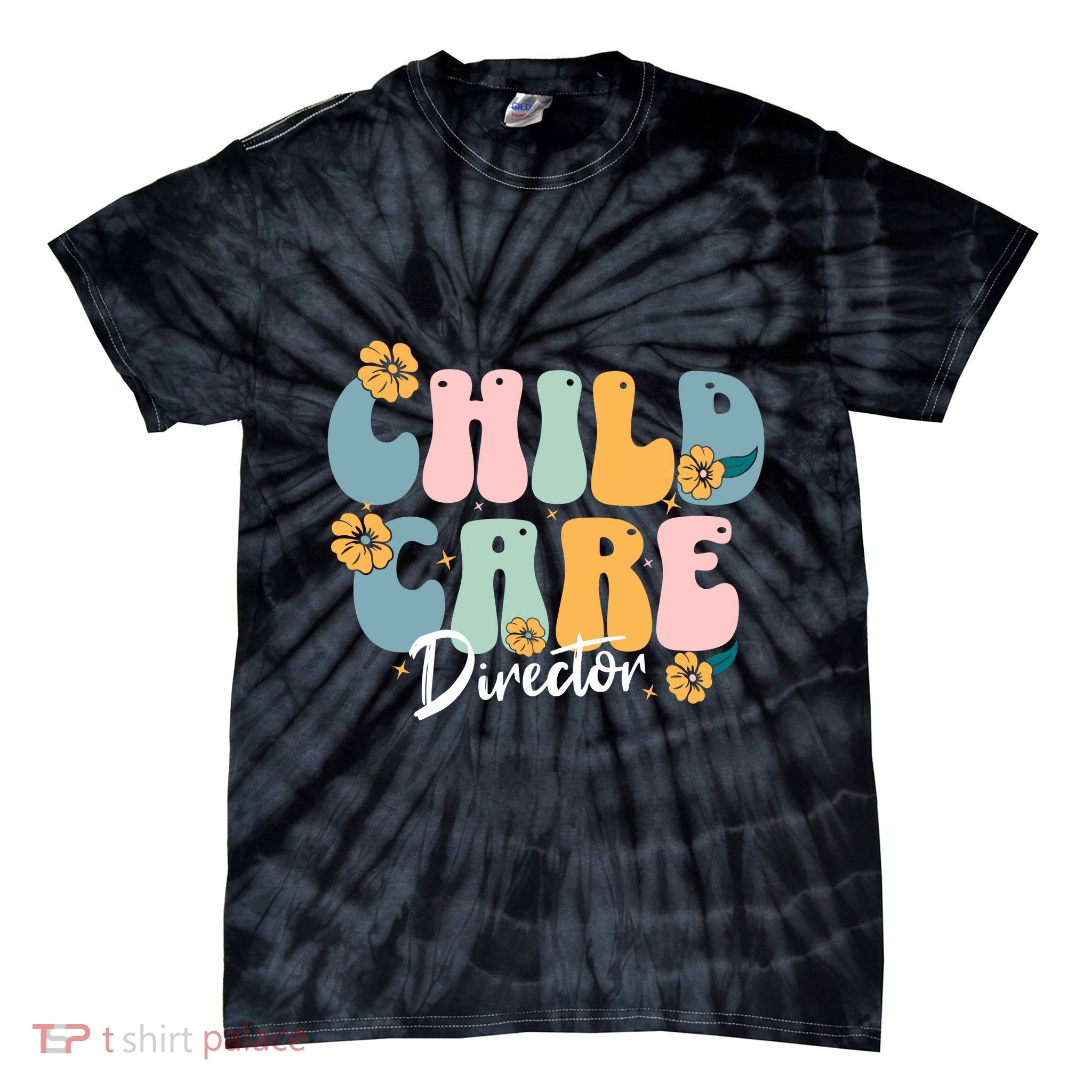 Childcare Director Tie-Dye T-Shirt