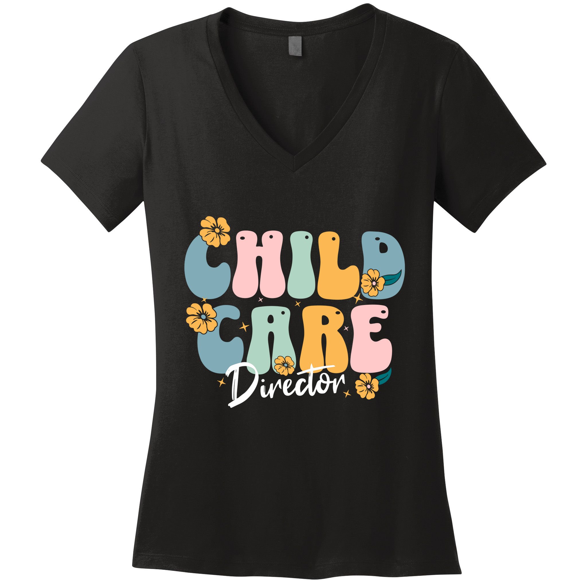 Childcare Director Women's V-Neck T-Shirt