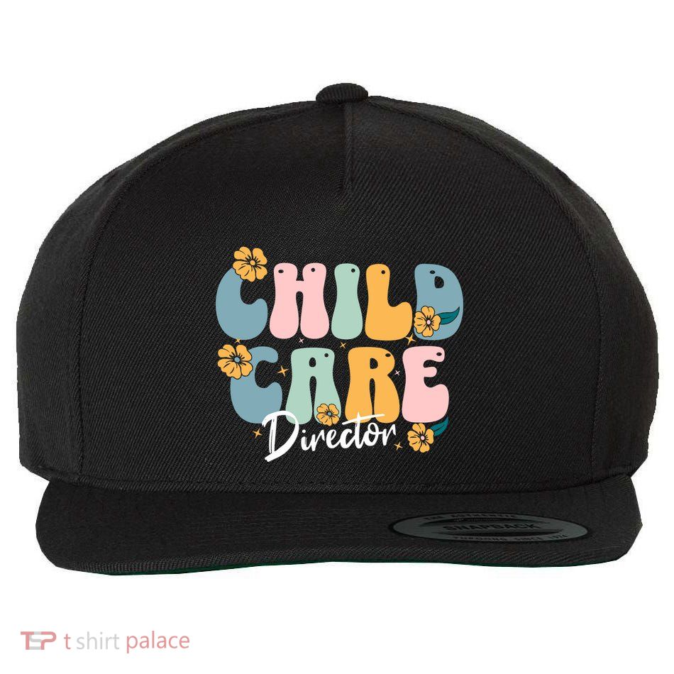 Childcare Director Wool Snapback Cap