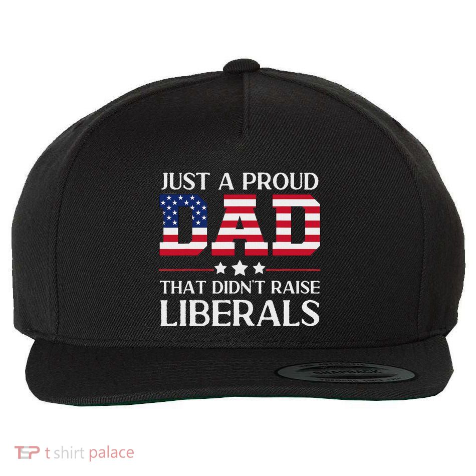 Conservative Dad Wool Snapback Cap