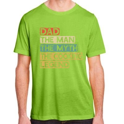 Chef Dad Cooking Legend Home Cook Fathers Day Gift Adult ChromaSoft Performance T-Shirt