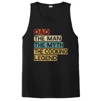 Chef Dad Cooking Legend Home Cook Fathers Day Gift PosiCharge Competitor Tank