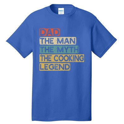 Chef Dad Cooking Legend Home Cook Fathers Day Gift Tall T-Shirt