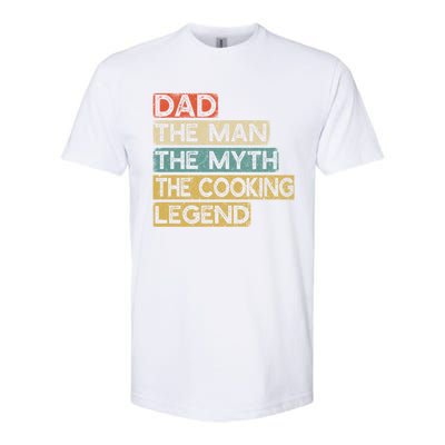 Chef Dad Cooking Legend Home Cook Fathers Day Gift Softstyle CVC T-Shirt